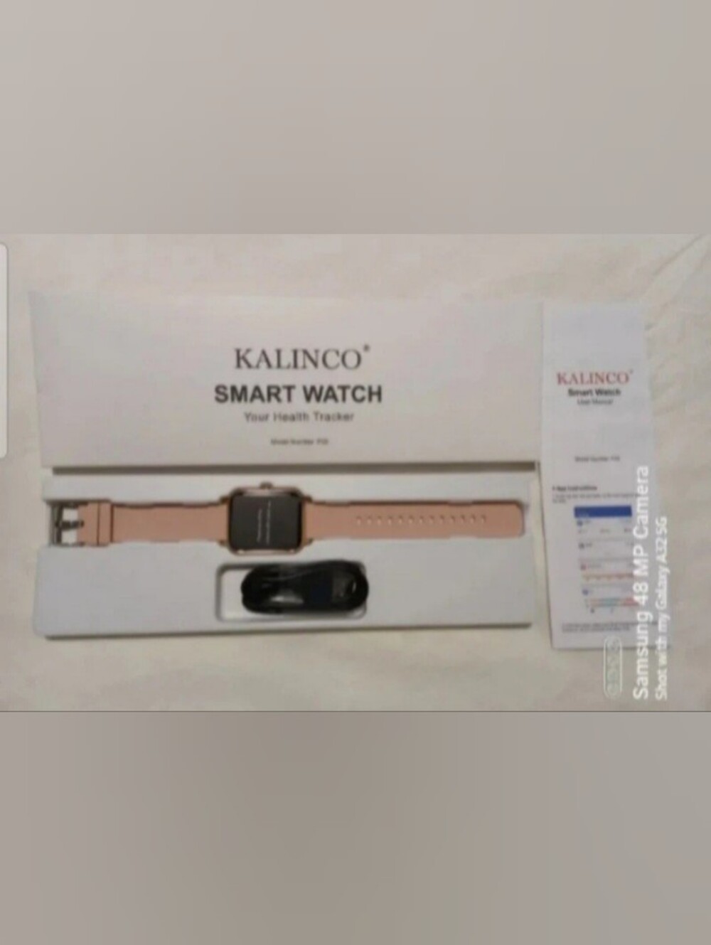 Kalinco smart watch fitness wearable health tracker model # P22